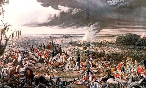 About the battle of Waterloo 18 June, 1815