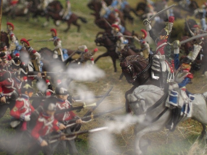 Wellington in action Waterloo 1815