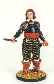 cavalry offiver - 90mm model soldiers