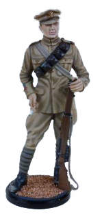 cavalryman, british 1914  - 110mm model soldiers