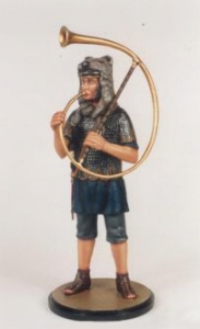cornicen - 90mm model soldiers