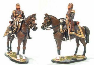 french general staff officer 1809-1815 tol90 04 - 90mm model soldiers