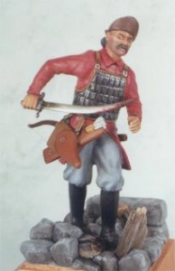 georgian horse archer - 90mm model soldiers