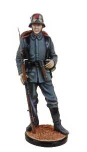 infantryman, german 1916  - 110mm model soldiers
