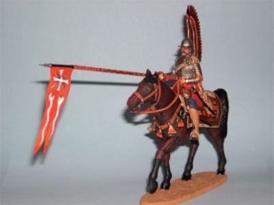 polish winged hussar 1675 tol90 06 - 90mm model soldiers